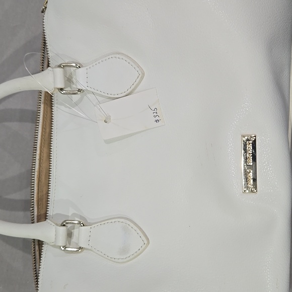 Brooks Brothers Ivory Satchel Bag